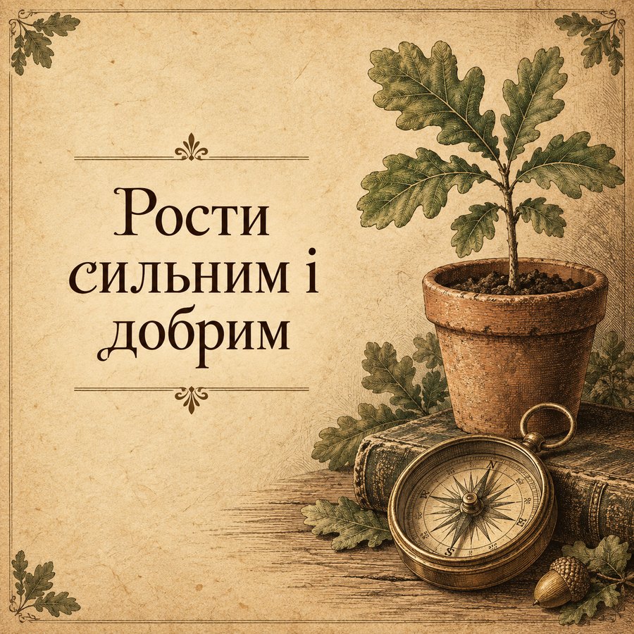 Рости сильним і добрим