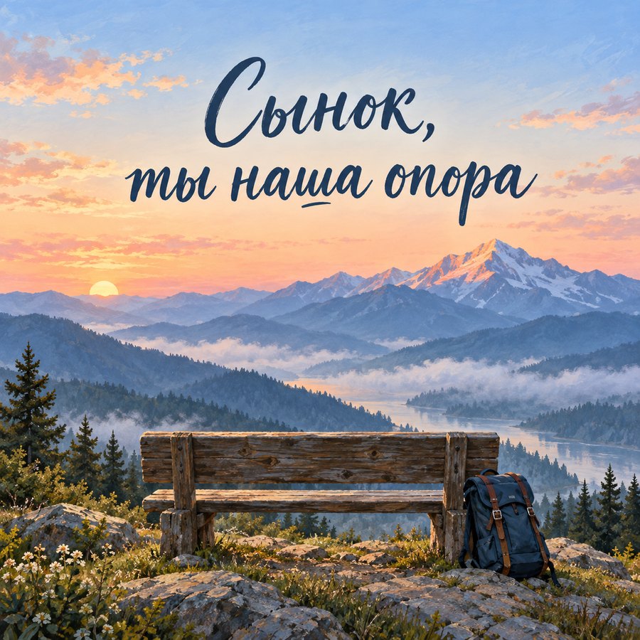 Сынок, ты наша опора