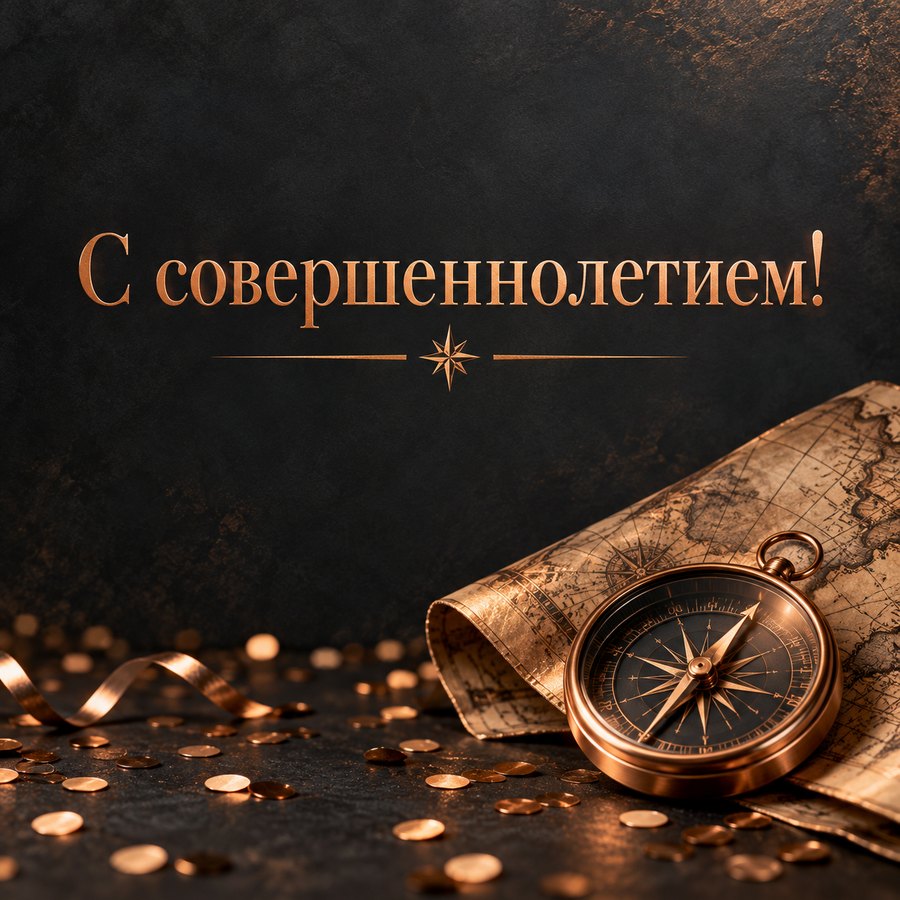 С совершеннолетием!