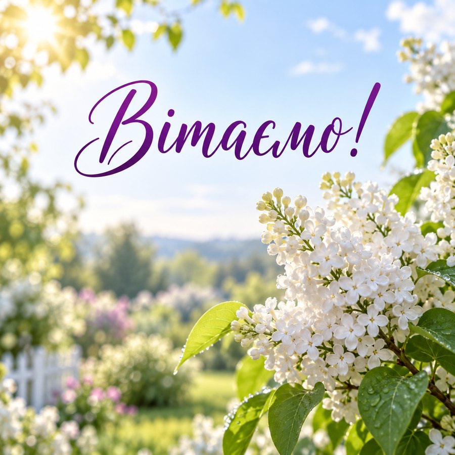 Вітаємо!
