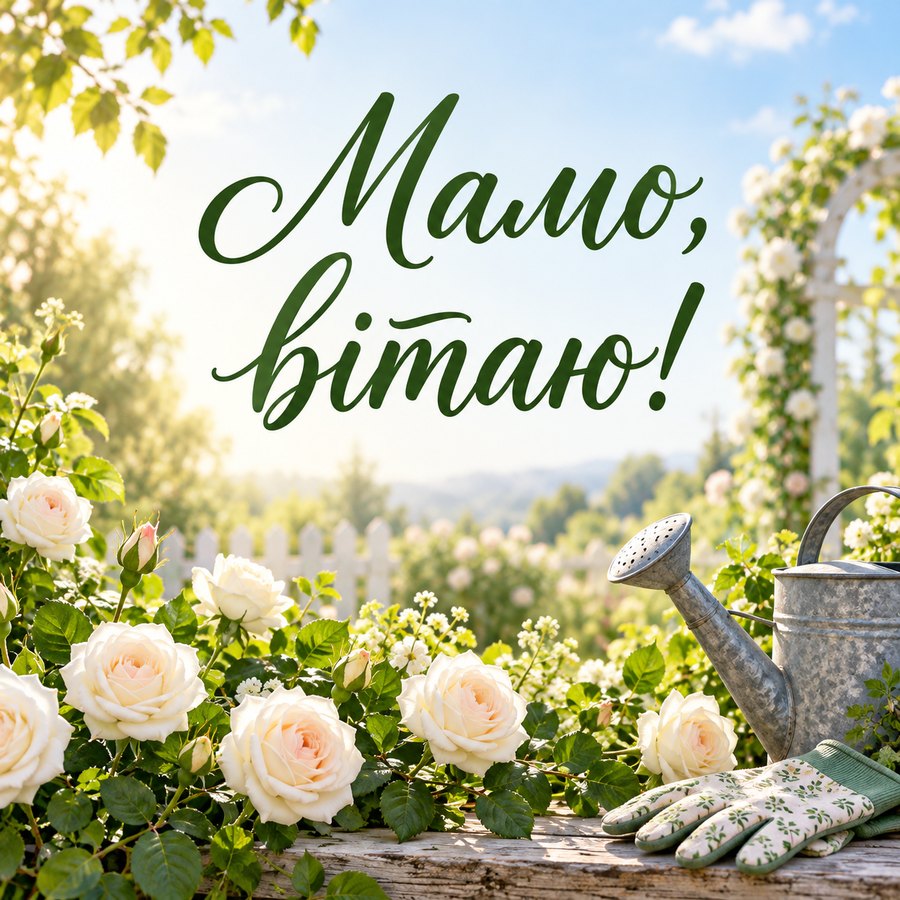 Мамо, вітаю!