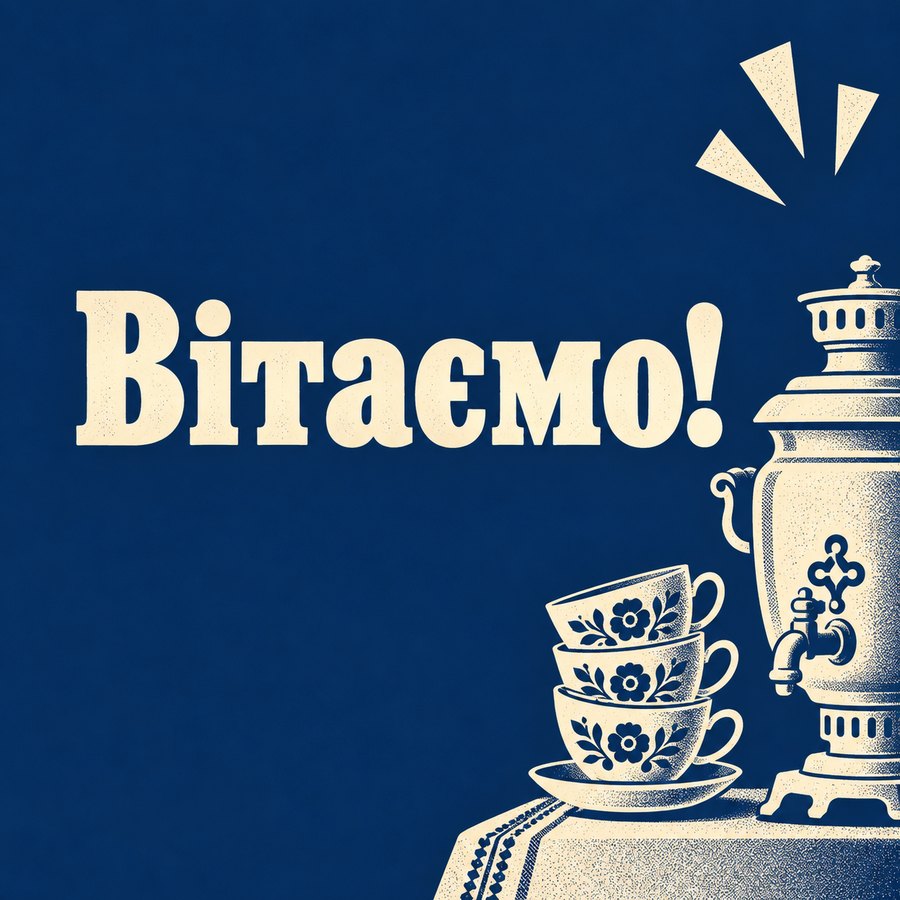 Вітаємо!