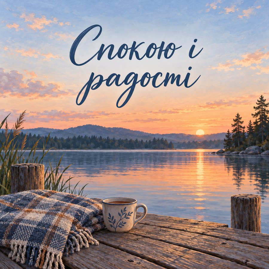 Спокою і радості