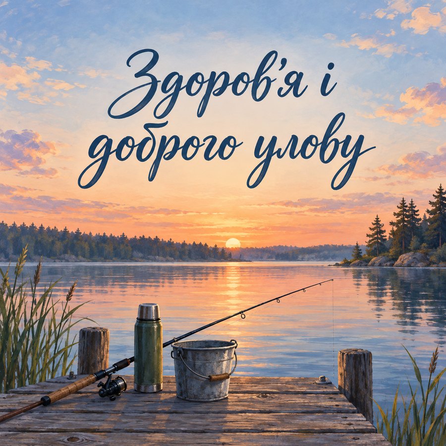 Здоров'я і доброго улову