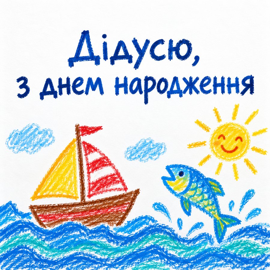 Дідусю, з днем народження