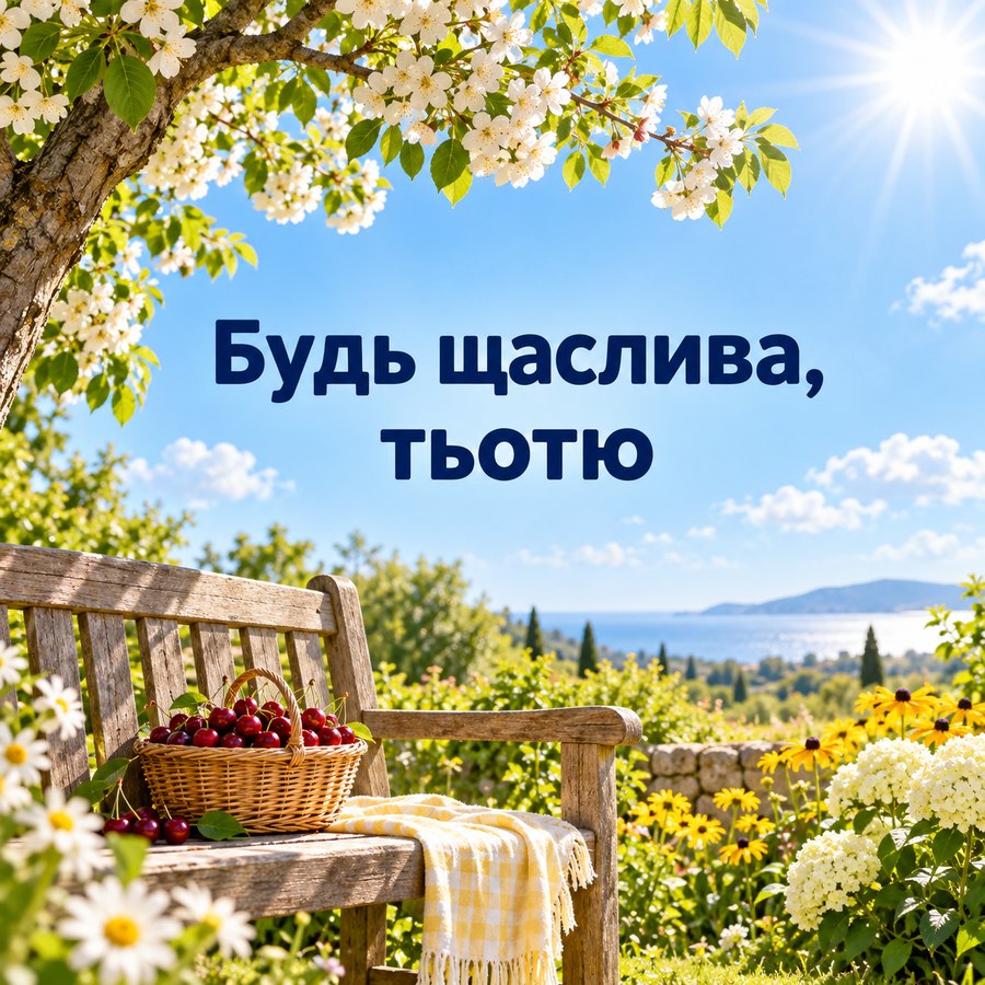 Будь щаслива, тьотю