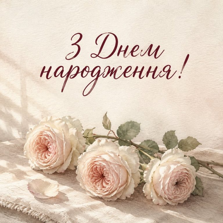 З Днем народження!