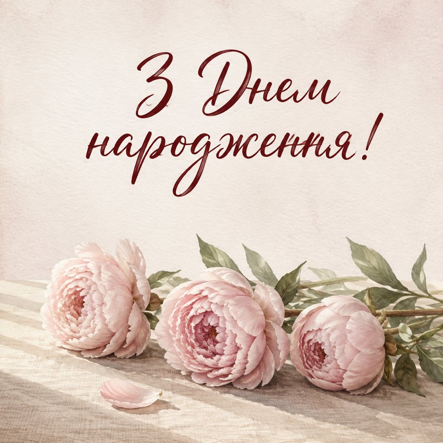 З Днем народження!