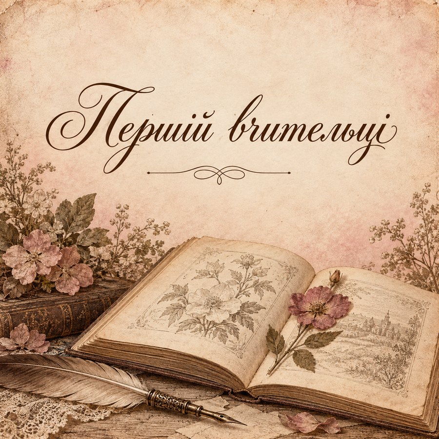 Першій вчительці
