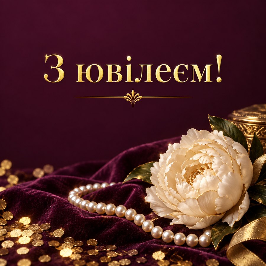 З ювілеєм!