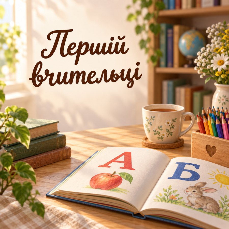 Першій вчительці