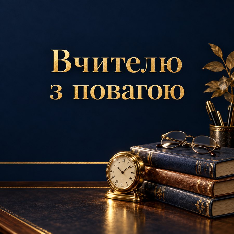 Вчителю з повагою