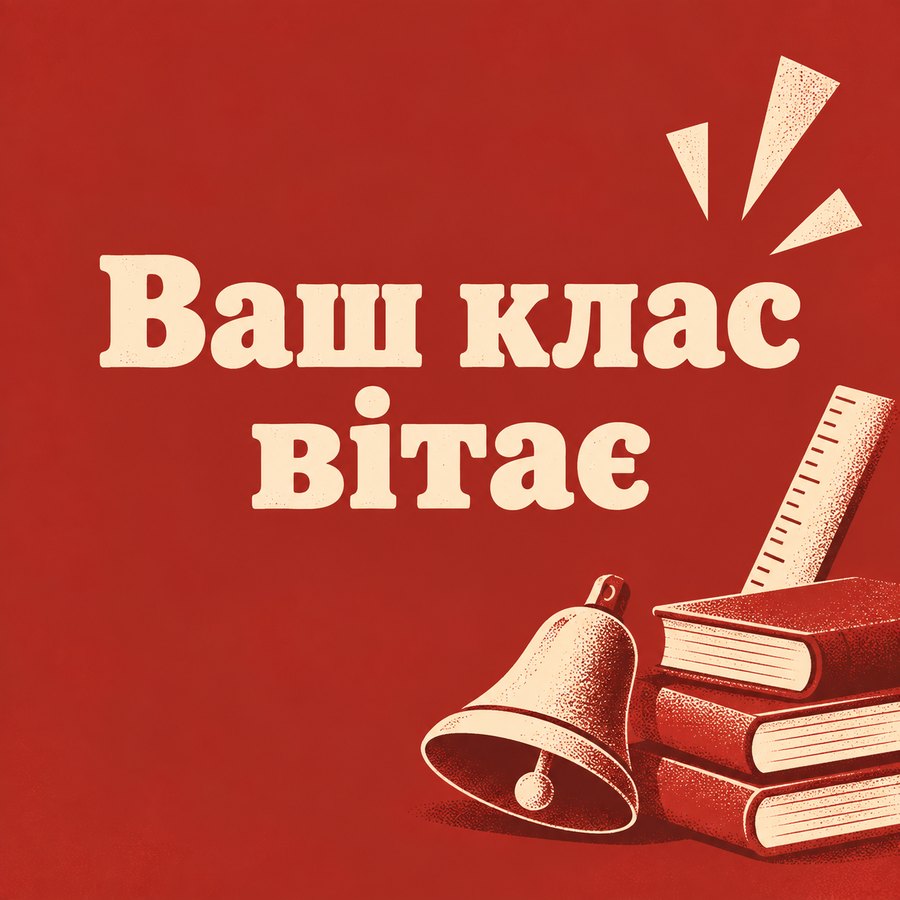 Ваш клас вітає