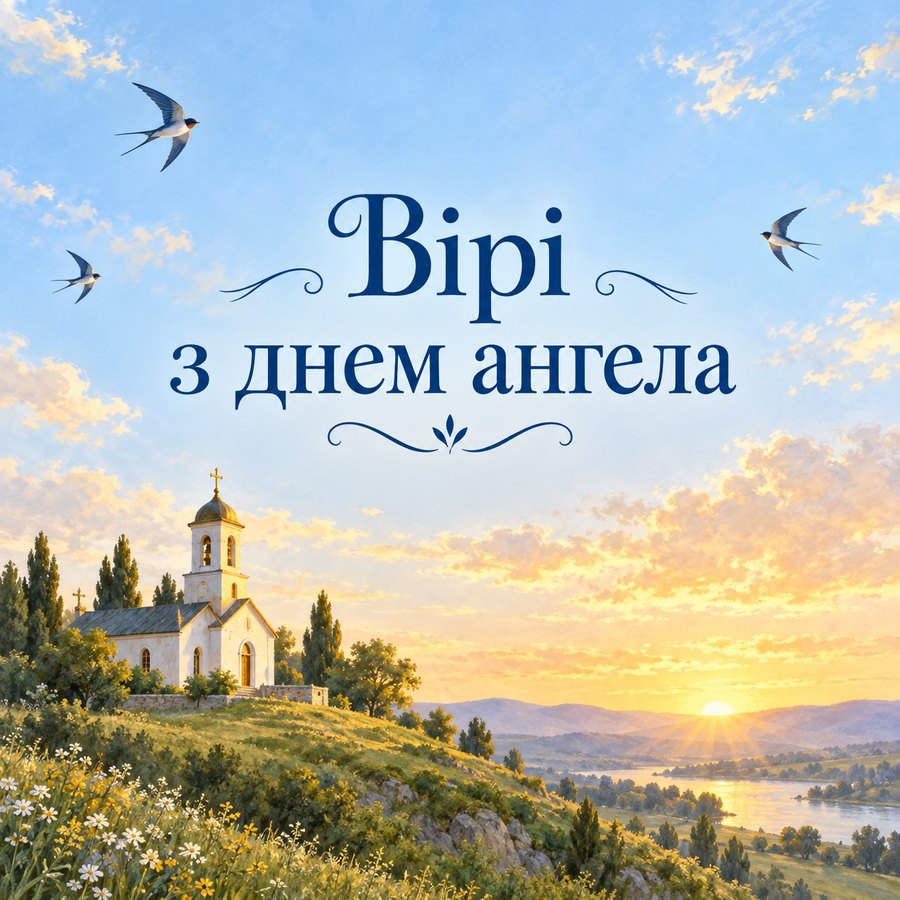 Вірі з днем ангела