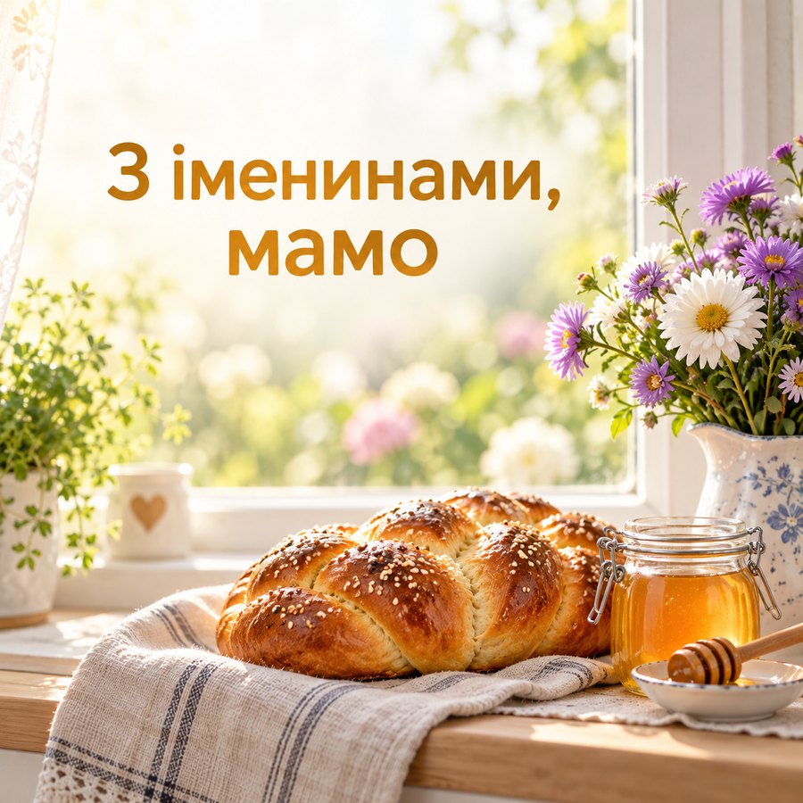 З іменинами, мамо