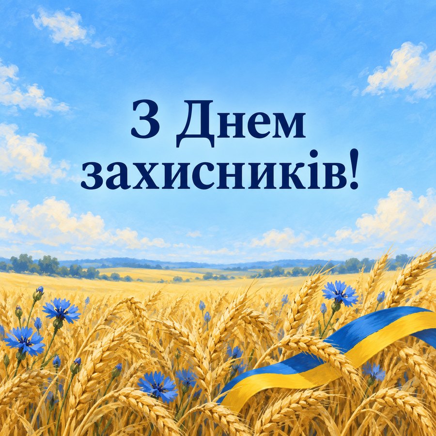 З Днем захисників!