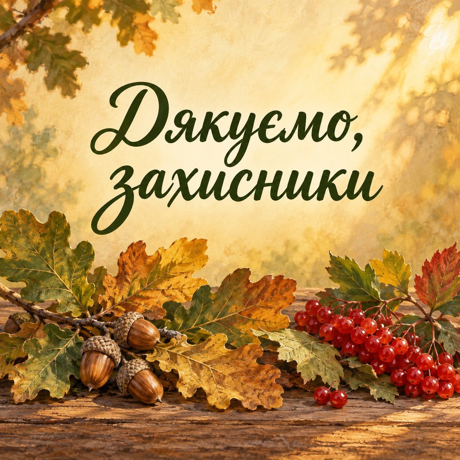 Дякуємо, захисники