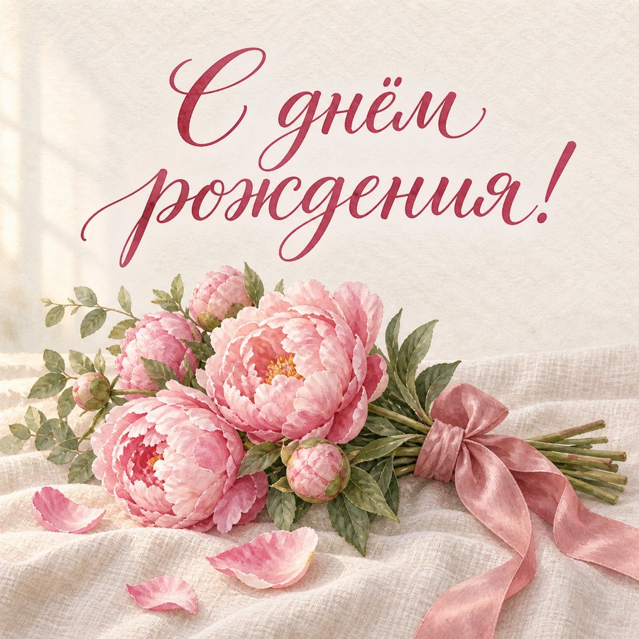 С днём рождения!