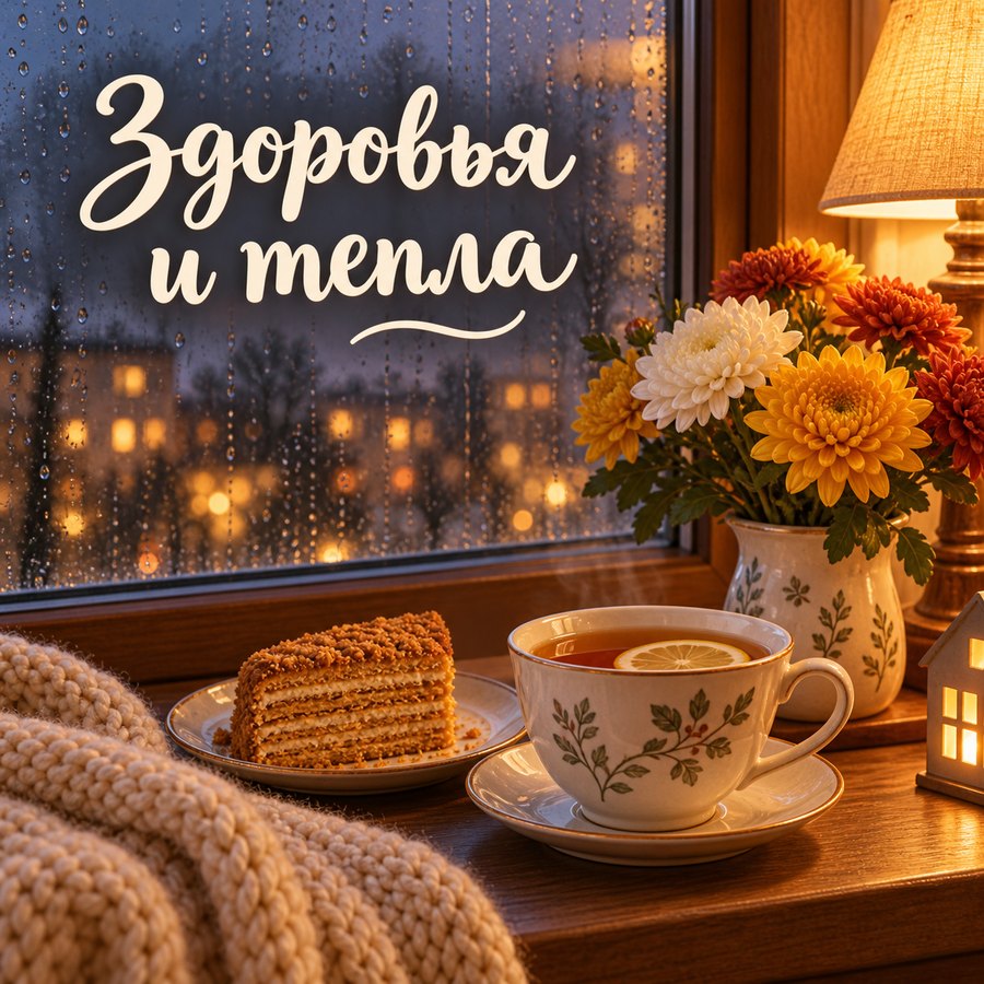 Здоровья и тепла