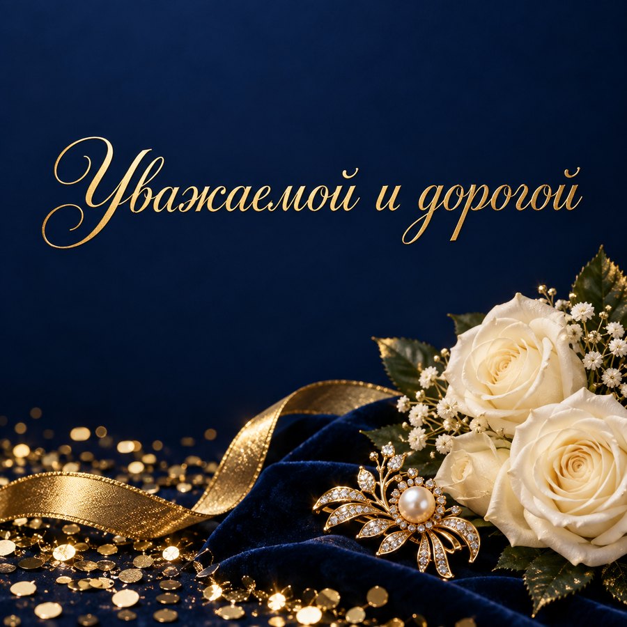 Уважаемой и дорогой