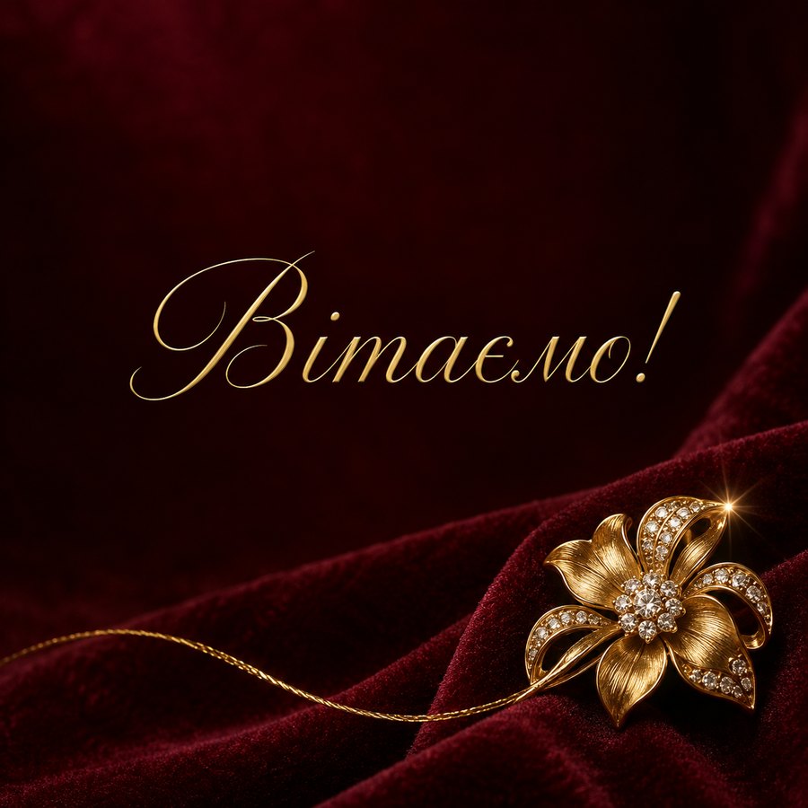 Вітаємо!