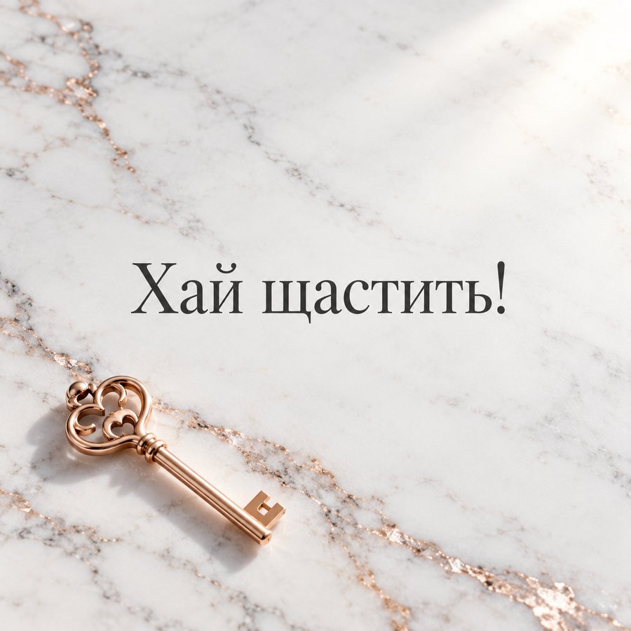 Хай щастить!
