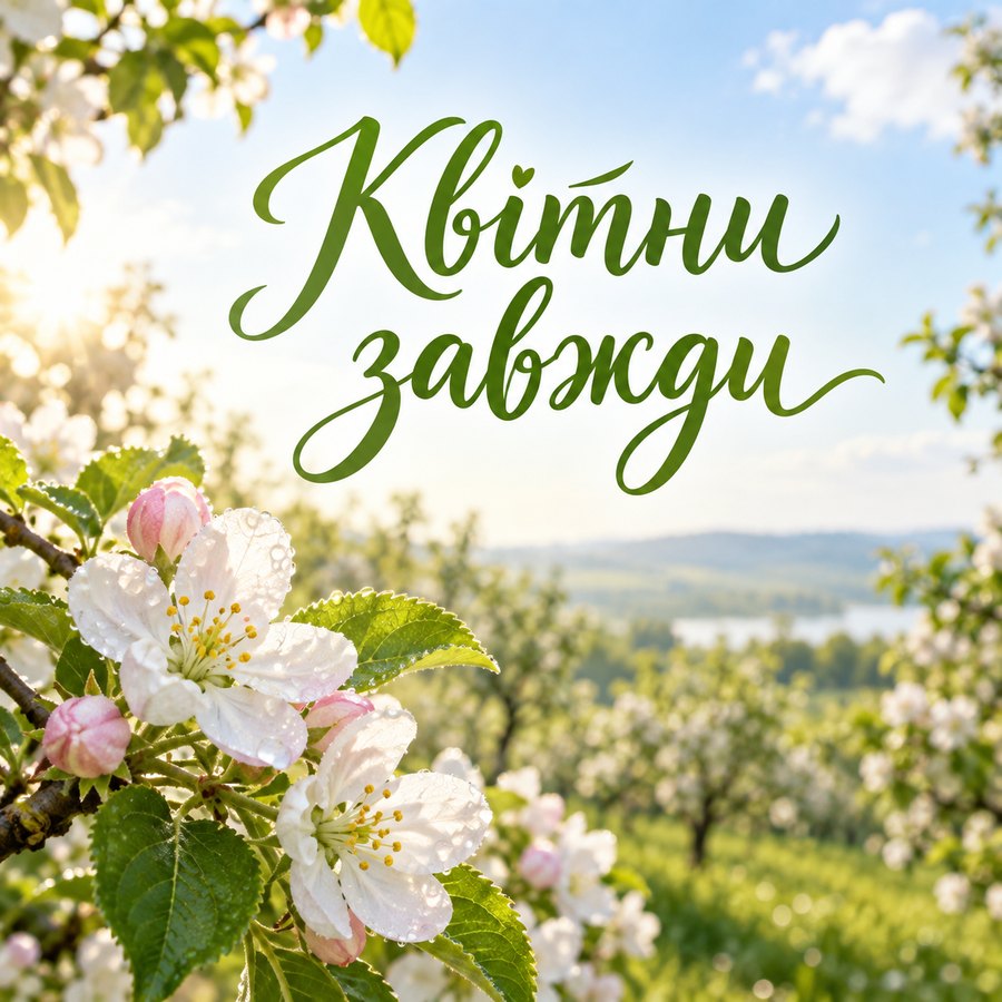 Квітни завжди