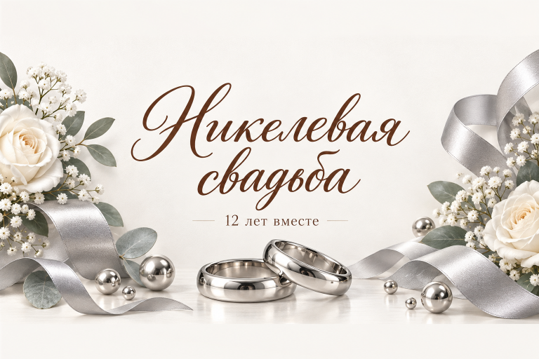 Никелевая свадьба 12 лет вместе