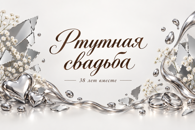 Ртутная свадьба 38 лет вместе