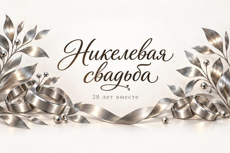 Никелевая свадьба 28 лет вместе