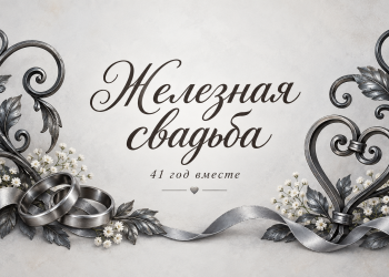 Железная свадьба 41 год вместе