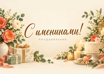 С именинами! поздравления