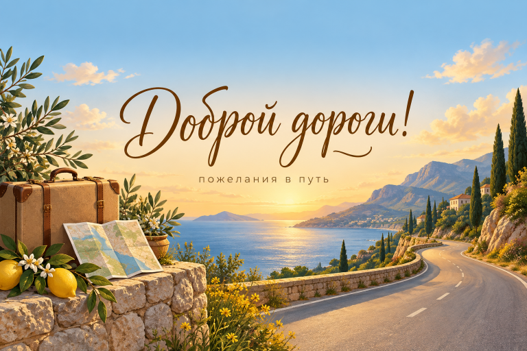 Доброй дороги! пожелания в путь