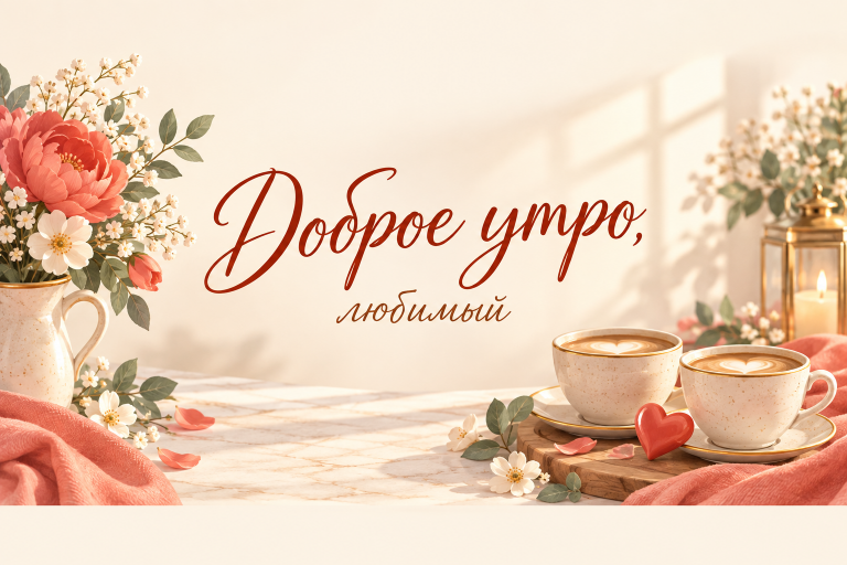 Доброе утро, любимый