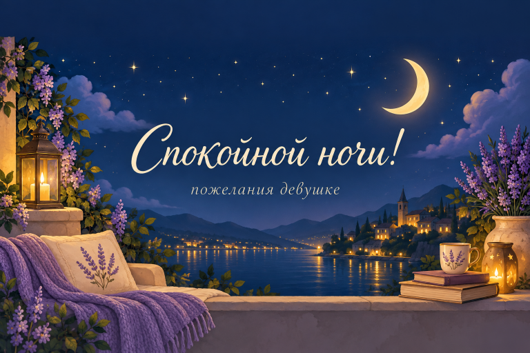 Спокойной ночи! пожелания девушке