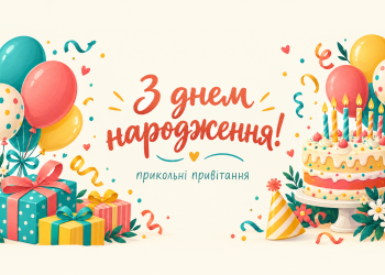 З днем народження! прикольні привітання