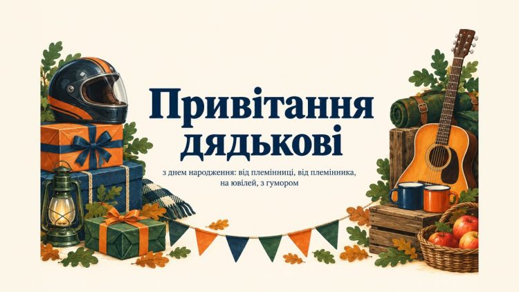 Привітання дядькові з днем народження: від племінниці, від племінника, на ювілей, з гумором