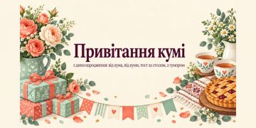 Привітання кумі з днем народження: від кума, від куми, тост за столом, з гумором