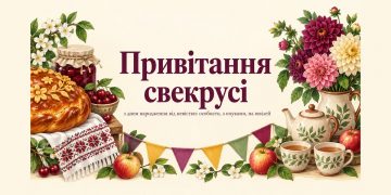 Привітання свекрусі з днем народження від невістки: особисто, з онуками, на ювілей
