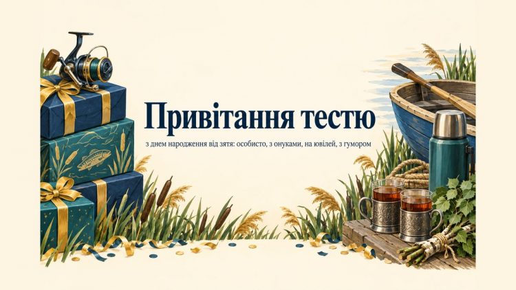 Привітання тестю з днем народження від зятя: особисто, з онуками, на ювілей, з гумором