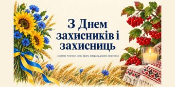 Привітання з Днем захисників і захисниць України: чоловіку, сину, брату, ветерану, родині