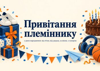 Привітання племіннику з днем народження: від тітки, від дядька, за віком, з гумором