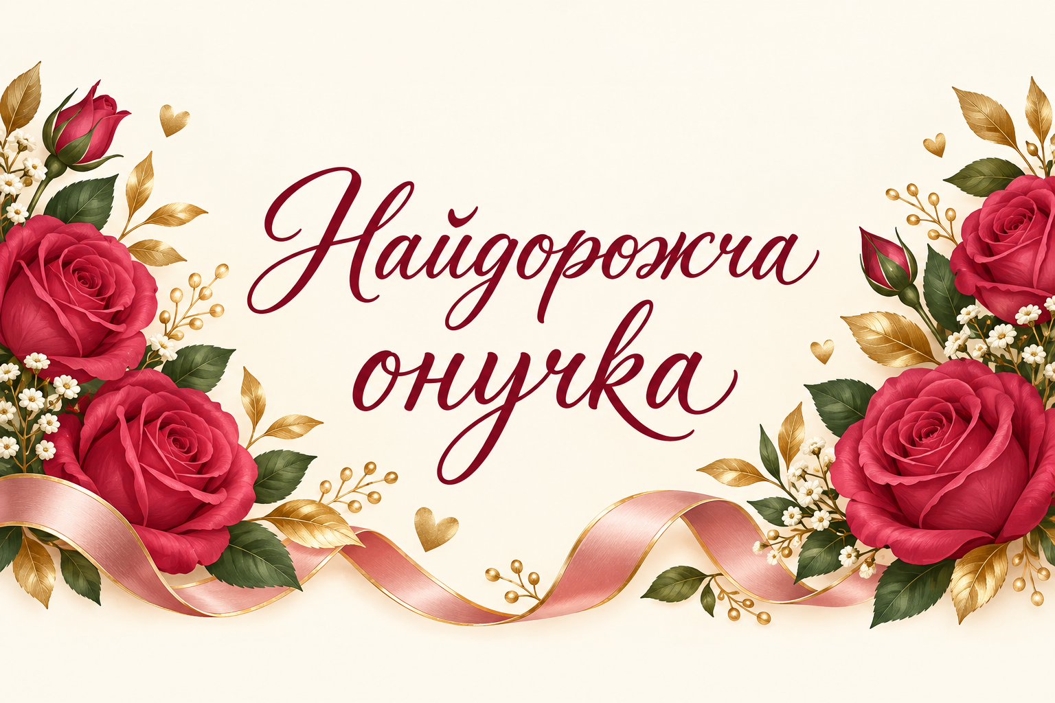 Найдорожча онучка - листівка внучці