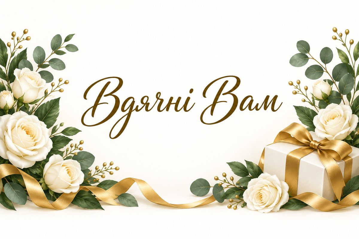 Вдячні Вам - листівка лікарю з днем народження