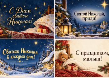 Открытки ко Дню святого Николая