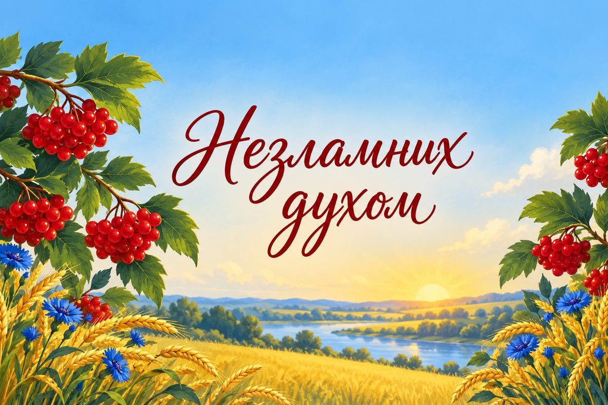 Незламних духом - листівка з Днем Гідності з днем народження