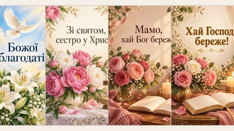 Християнські листівки з днем народження