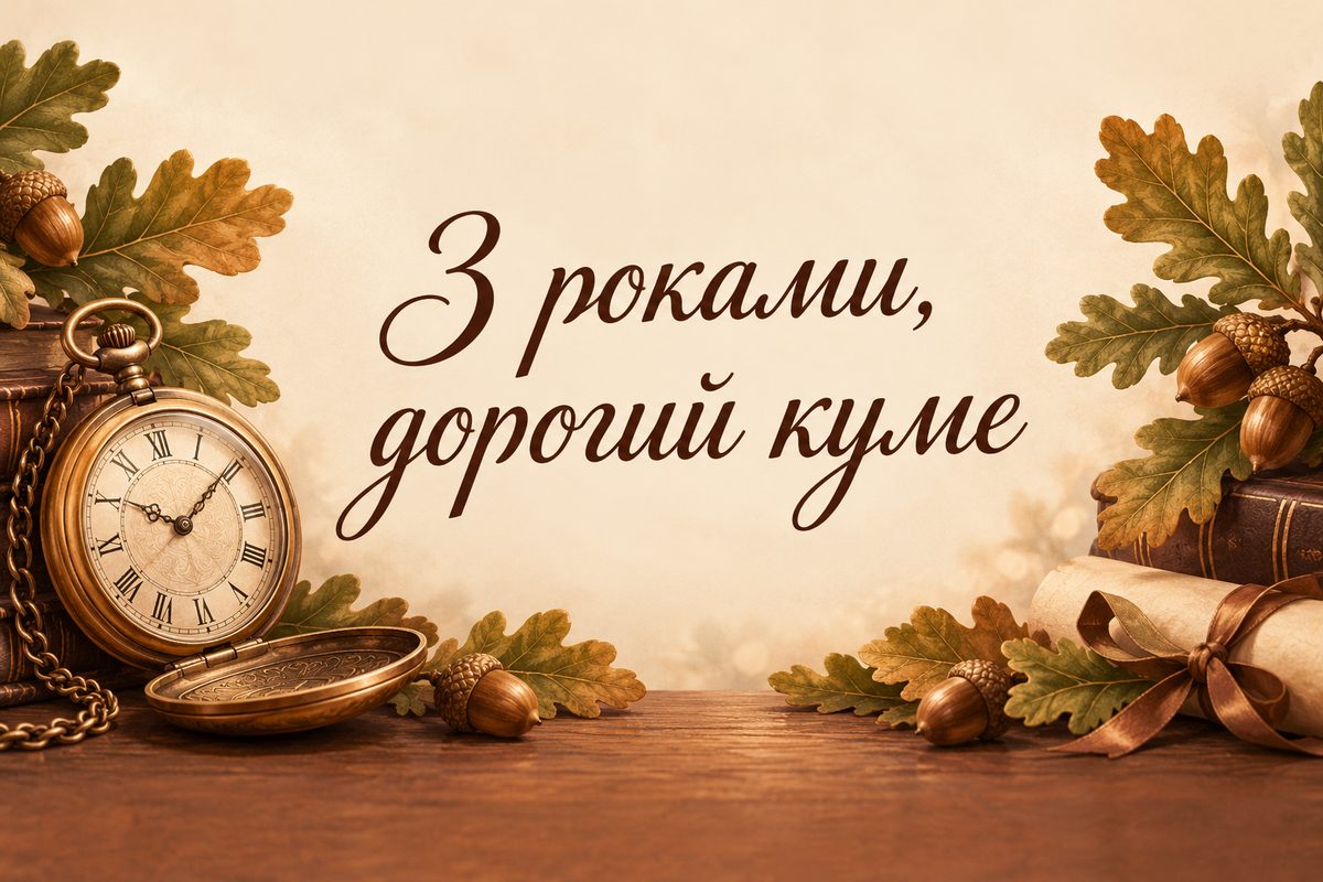 З роками, дорогий куме - листівка куму