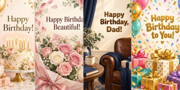 Листівки Happy Birthday: з днем народження англійською