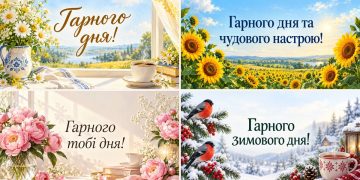 Листівки гарного дня